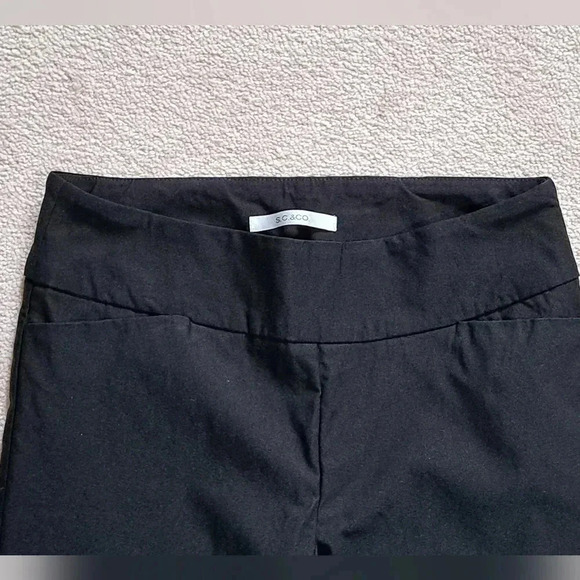 ❤️ S.C. & Co. Cropped Black Pants Size 4 - Picture 4 of 12
